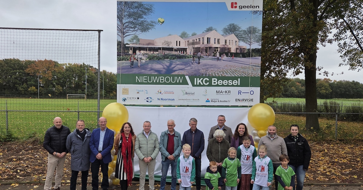 Bouwbord IKC Beesel onthuld: start bouw in voorjaar 2026