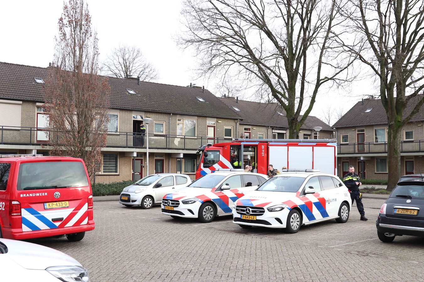 De Politie Kwam Met Meerdere Eenheden Ter Plaatse