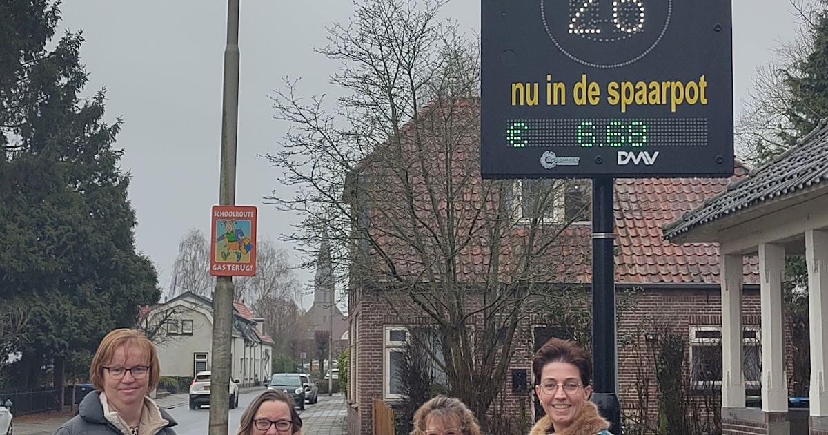 Spaarpaal beloont veilig rijgedrag in Beesd