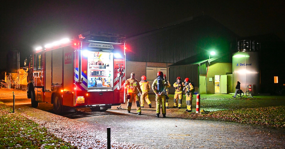 Explosie bij ongeluk tijdens werk op boerderij in Eersel