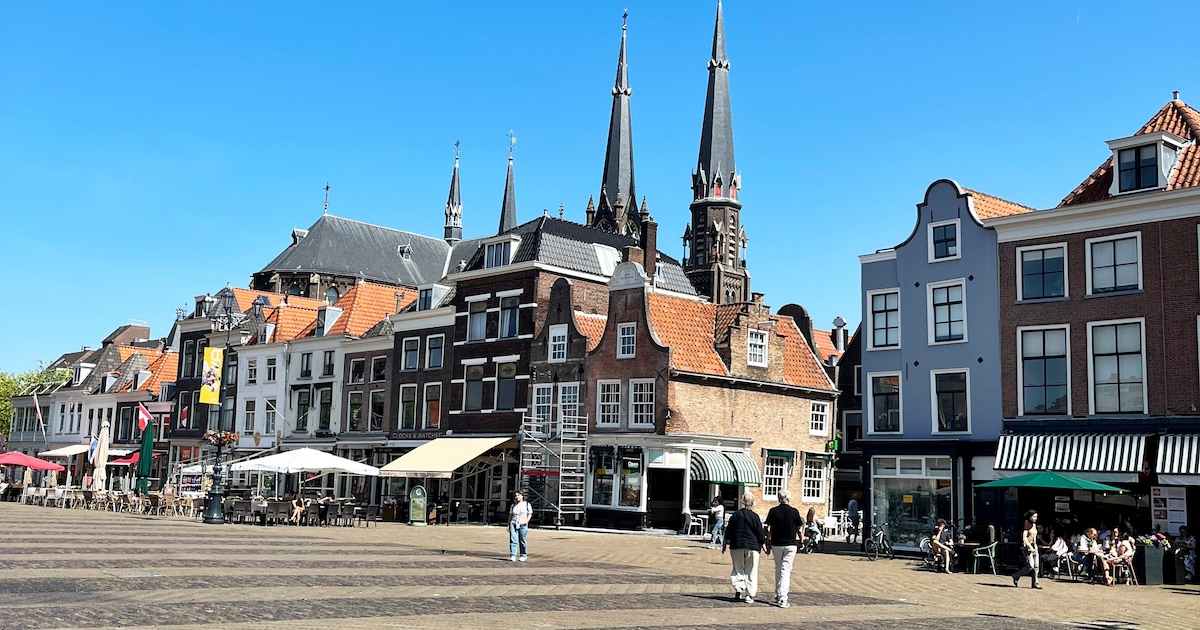 Robotportretten vormen wandelroute door binnenstad Delft