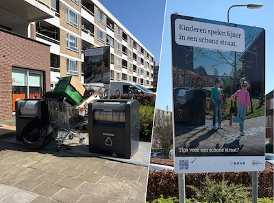 Amersfoort bindt strijd aan met anonieme afvaldumpers: felle lampen bij containers en boa’s in burge