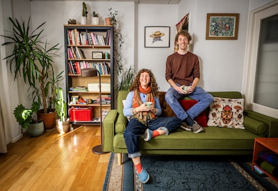 Lois en Pieter verhuisden tien keer en zijn nu gelukkig in Delfshaven: ‘Deze plek is ideaal’