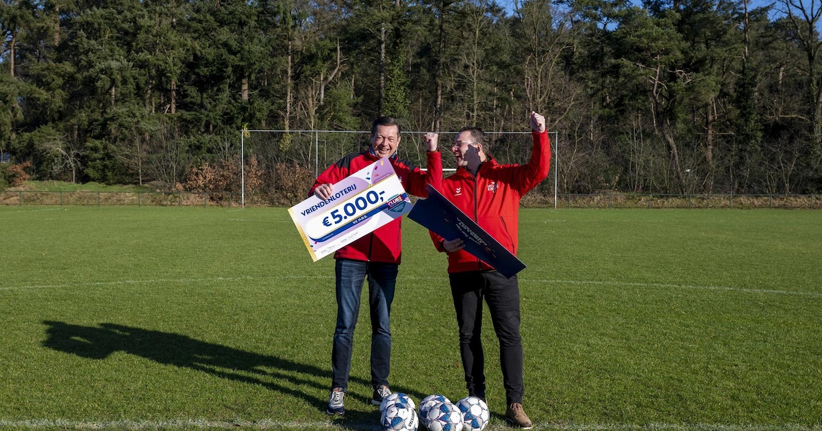 Voetbalvereniging H.D.S. uit Leersum krijgt 5000 euro van VriendenLoterij | Utrechtse Heuvelrug