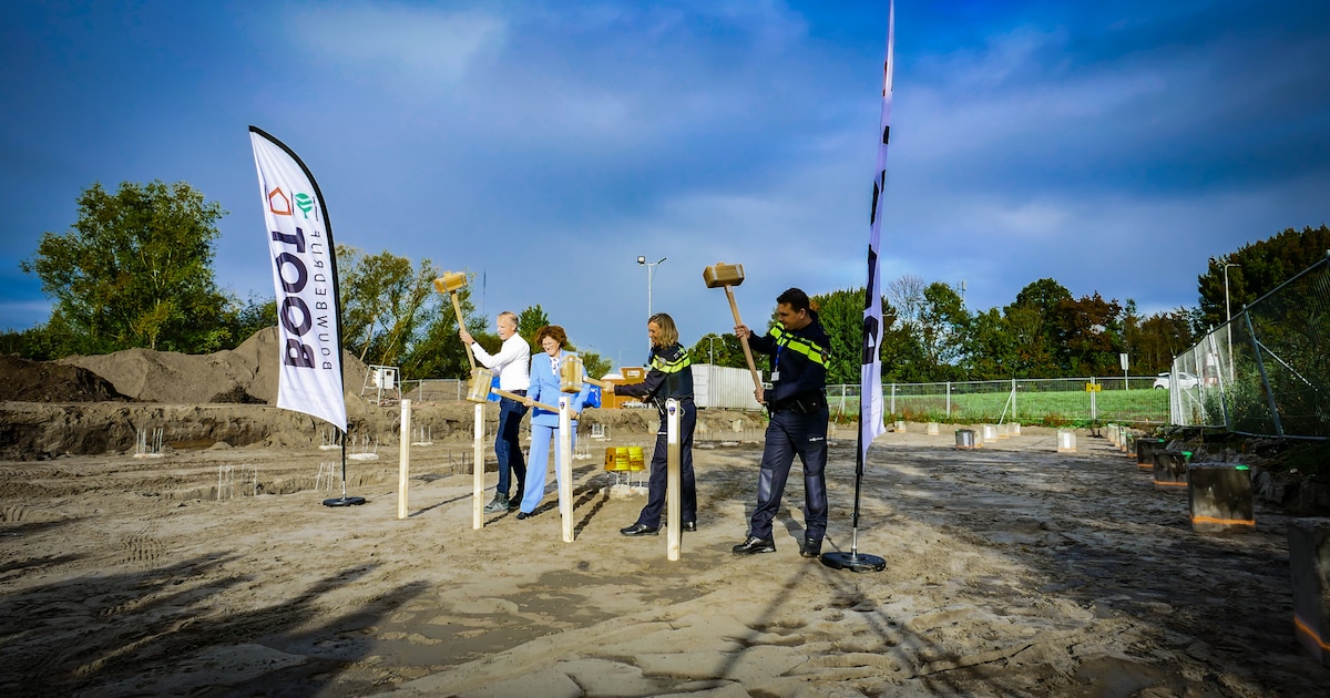 Dit is hoe het gloednieuwe politiebureau in Nieuwegein langs de A2 er straks komt uit te zien
