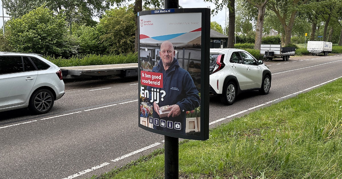 Campagne in Voorschoten roept inwoners op om zich voor te bereiden op noodsituaties