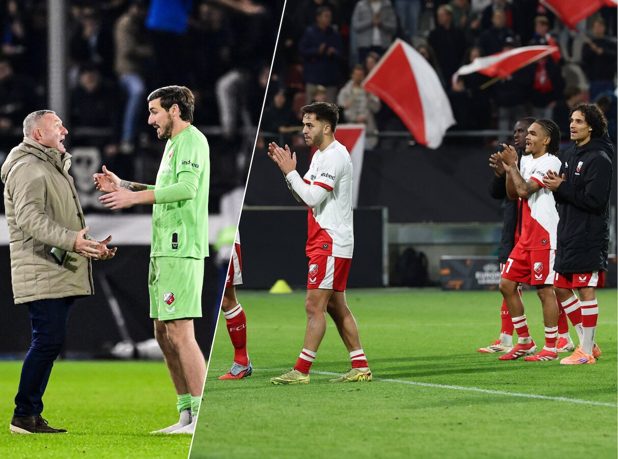 Tiental FC Utrecht vecht zich tegen FC Porto naar eerste goal en punt ...