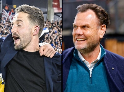 Nieuwe Feyenoord-directeuren Dévy Rigaux en Robert Eenhoorn worden gepresenteerd: ‘Bijzonder moment’