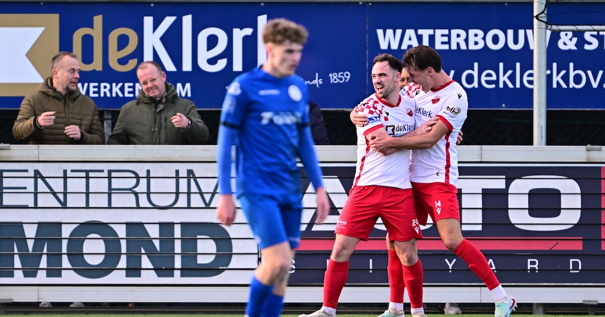 Kozakken Boys kent een hele fijne zaterdag na spectaculaire comeback bij Spakenburg