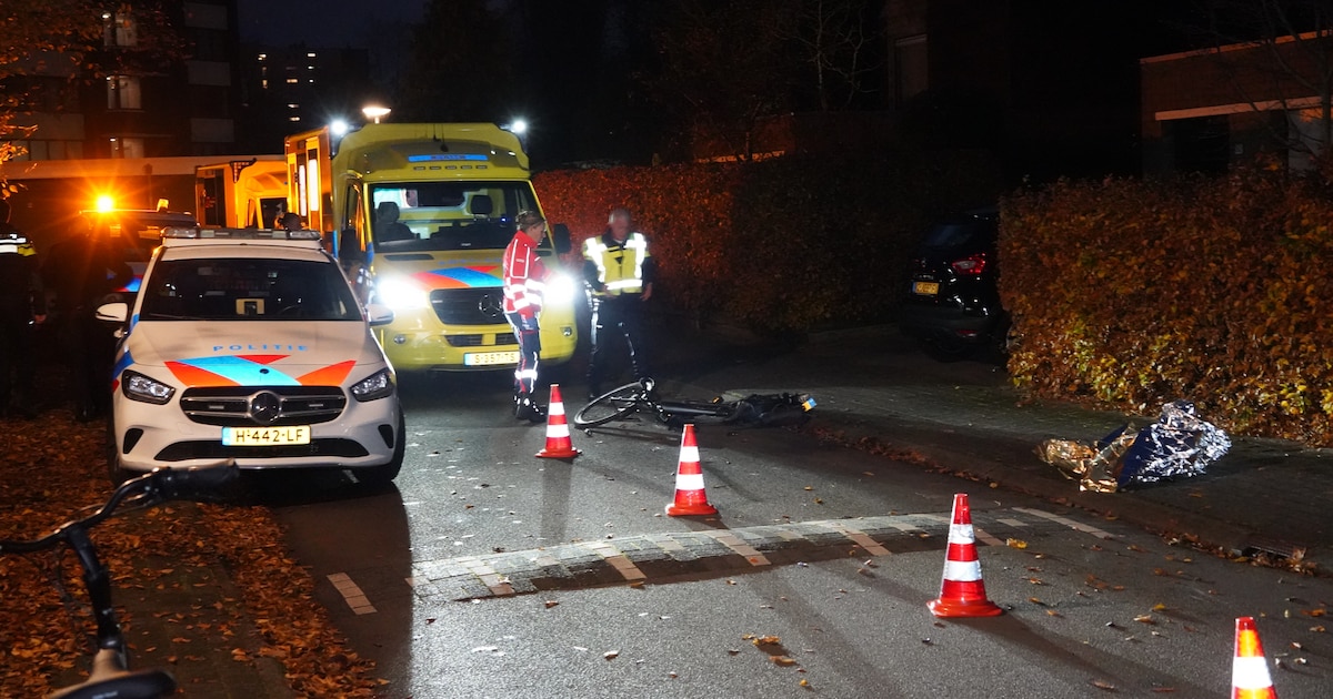Fietser gewond bij aanrijding met auto in Groningen