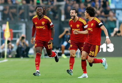 Droomstart voor AS Roma in topper tegen Inter dankzij goal Manu Koné