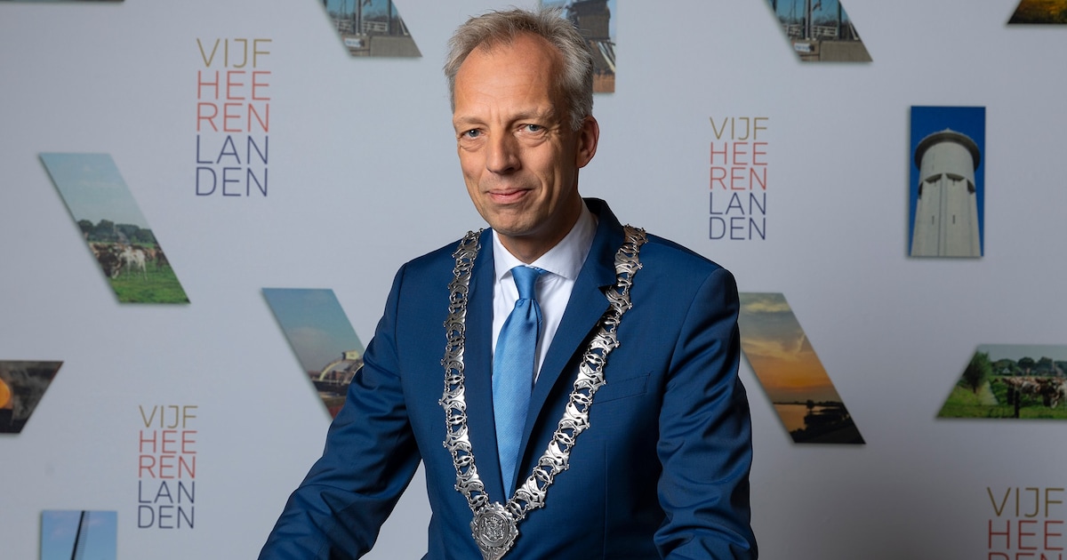 Sjors Fröhlich begint binnenkort met tweede termijn als burgemeester Vijfheerenlanden