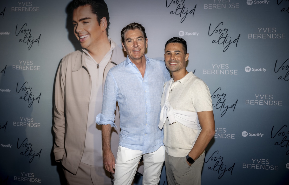 Bart Ettekoven en zijn partner Dennis Bloemhard.