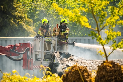 Gasfles explodeert tijdens brand in tuinschuurtje in Wijchen