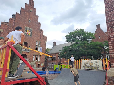 Stichting Waalhalla en Tavenu laten Waalwijk proeven van urban sports en mikken op indoor skatepark