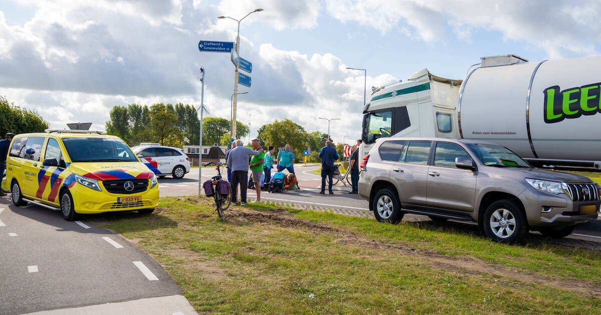 Ongeval met letsel op Frieseweg in IJsselmuiden