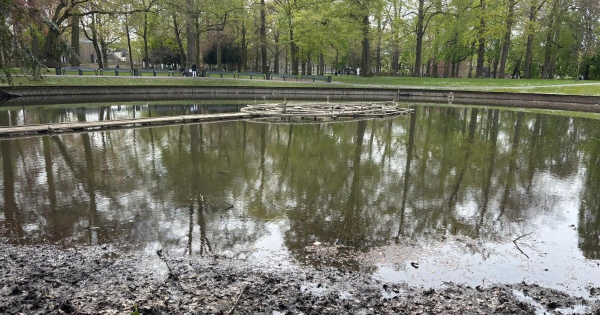 Waarom staat de fontein in het Valkenberg ineens droog? Dit is er aan de hand