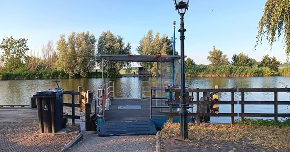 Veerpont Nigtevecht-Nederhorst den Berg tijdelijk uit de vaart