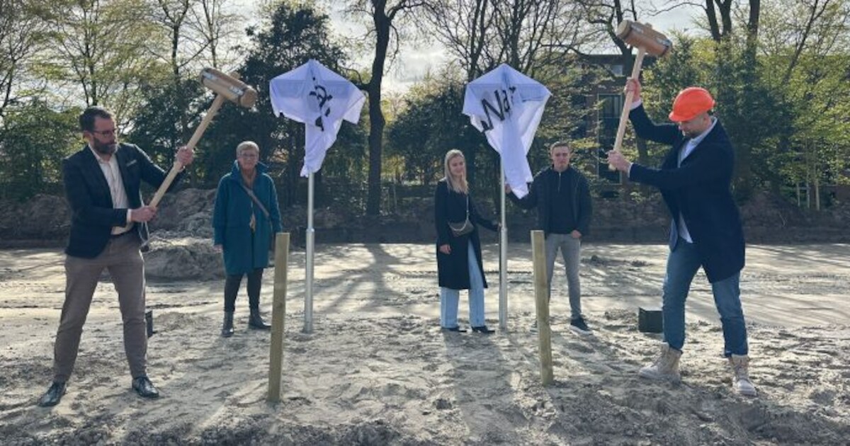 Bouw van Hof Driekamp in Krimpen gestart: 40 huizen op plek van voormalige korfbalvelden