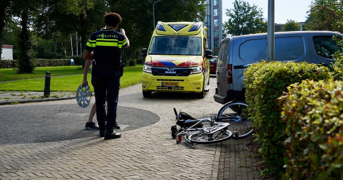 Botsing tussen fietser en automobilist in Assen