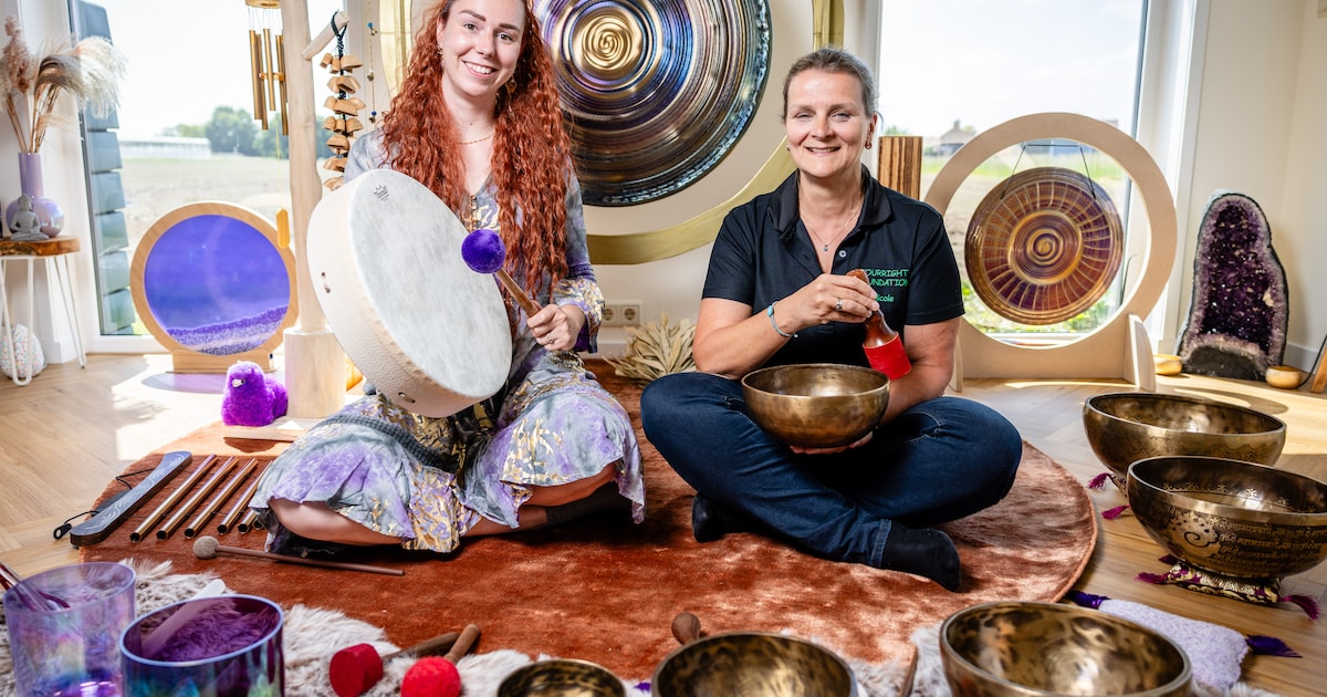 Klankschalensessie in Hellevoetsluis voor ouder en kind