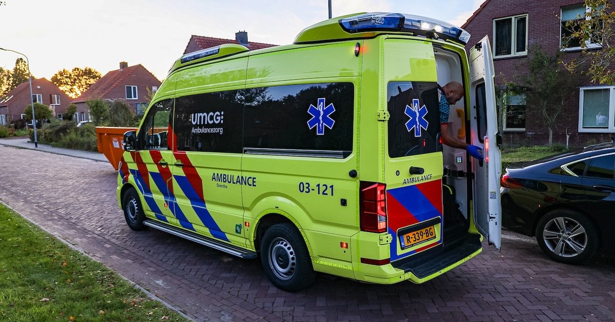 Hulpdiensten naar Berkenstraat in Nieuw-Roden na ongeval met fietser