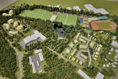 Van zeven hoog tot dorpse huisjes: zo wil Wijchen 300 woningen rond nieuw sportpark gaan bouwen