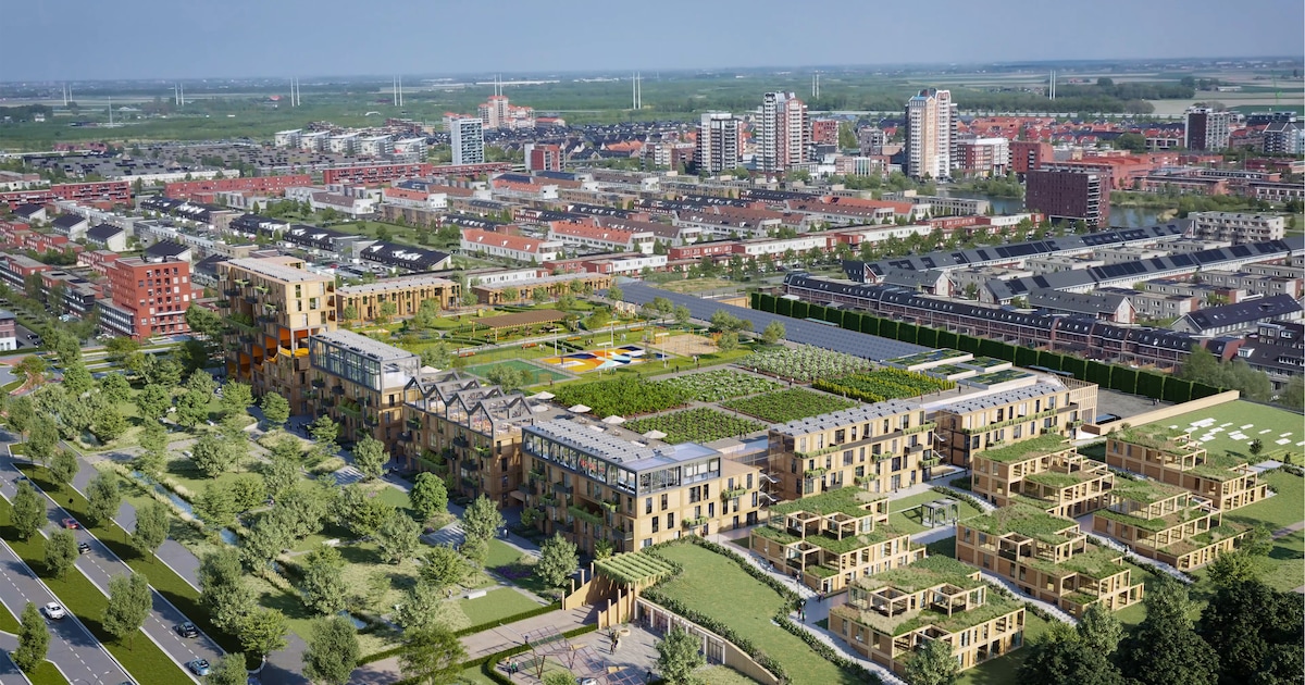 Eindelijk beweging op oud Miss Etam-terrein: honderden woningen boven ...