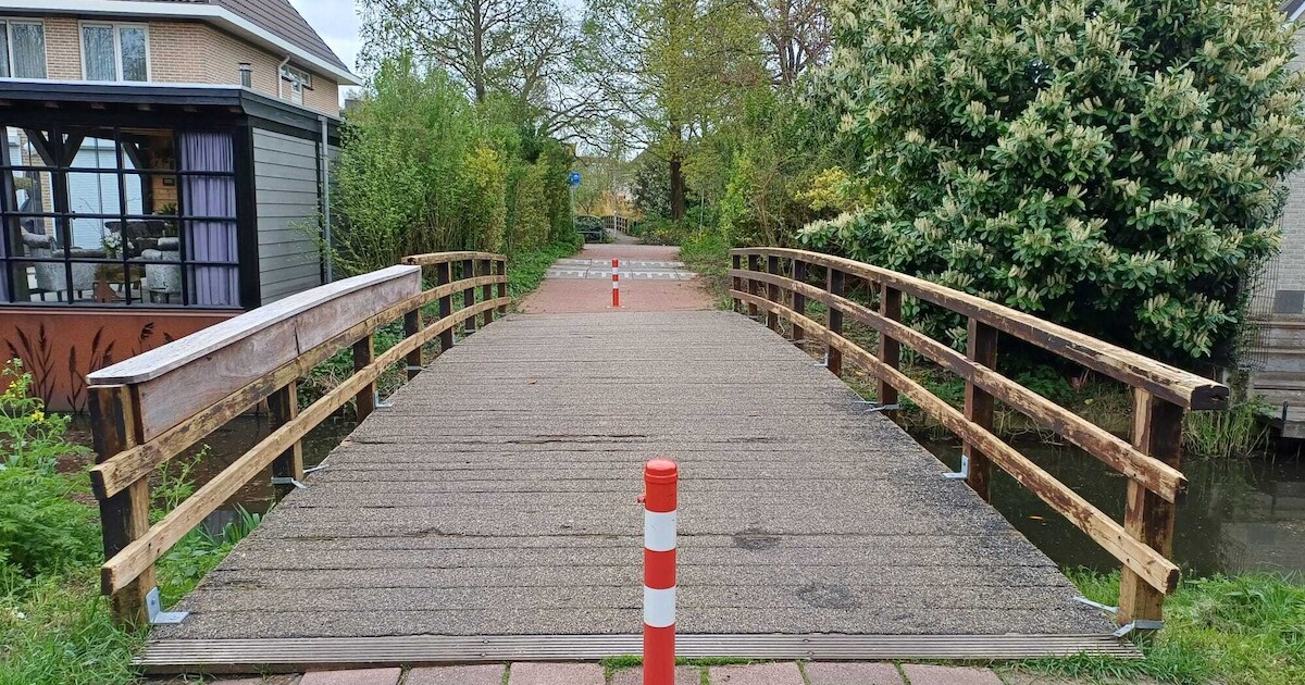 Prinsenweerbrug in Sliedrecht-West twee weken dicht