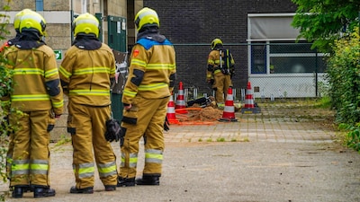 Gaslek ontstaan tijdens aanleg van glasvezel in Oss