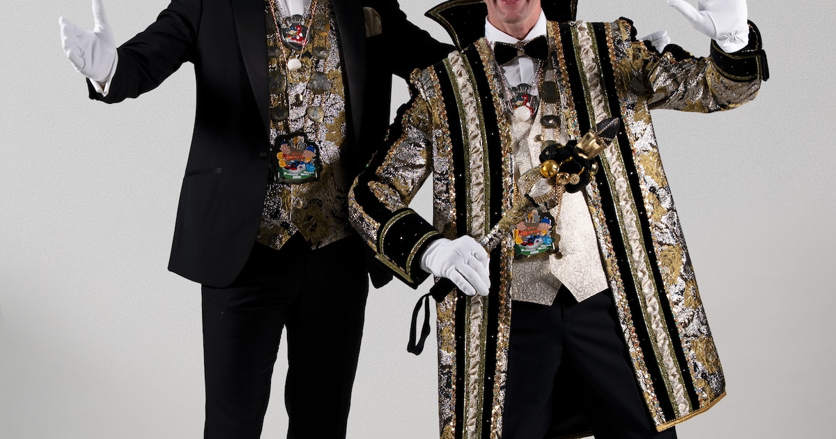 Marcel Spek prins van De Soaltkloet’ns; buurman is zijn adjudant