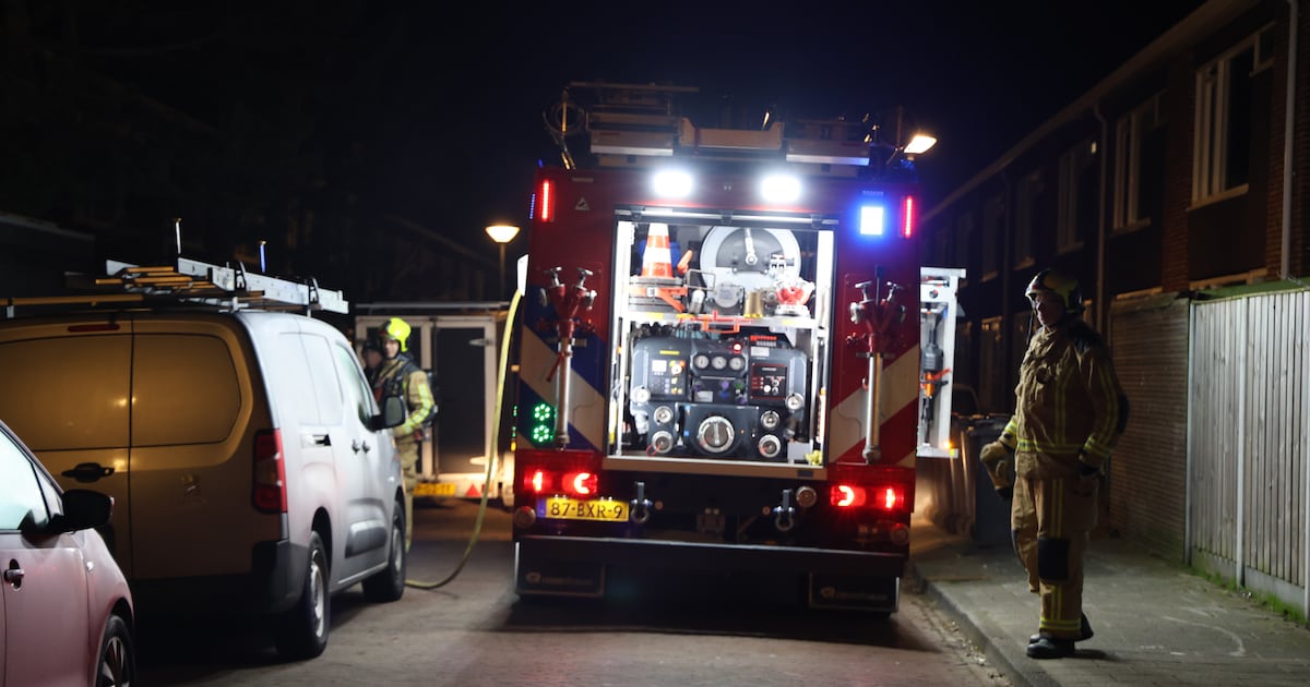 Brand in schuurtje in 's-Gravenzande snel geblust door passerende brandweer