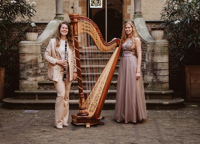 Harp en klarinet smelten samen in de Sint Rochuskapel