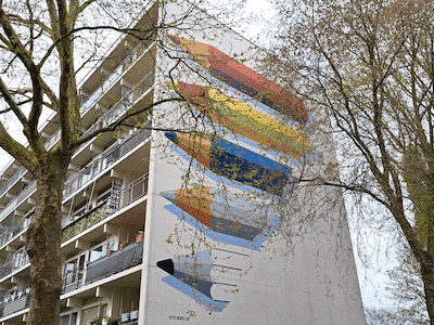 Iconische potloden verdwijnen van eentonige Soester flats: ‘Ik ben er echt verdrietig om’