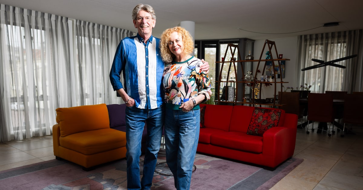 Joanneke en Cees houden van kunst en kleur: ‘Was bang dat we niet alles kwijt zouden kunnen’