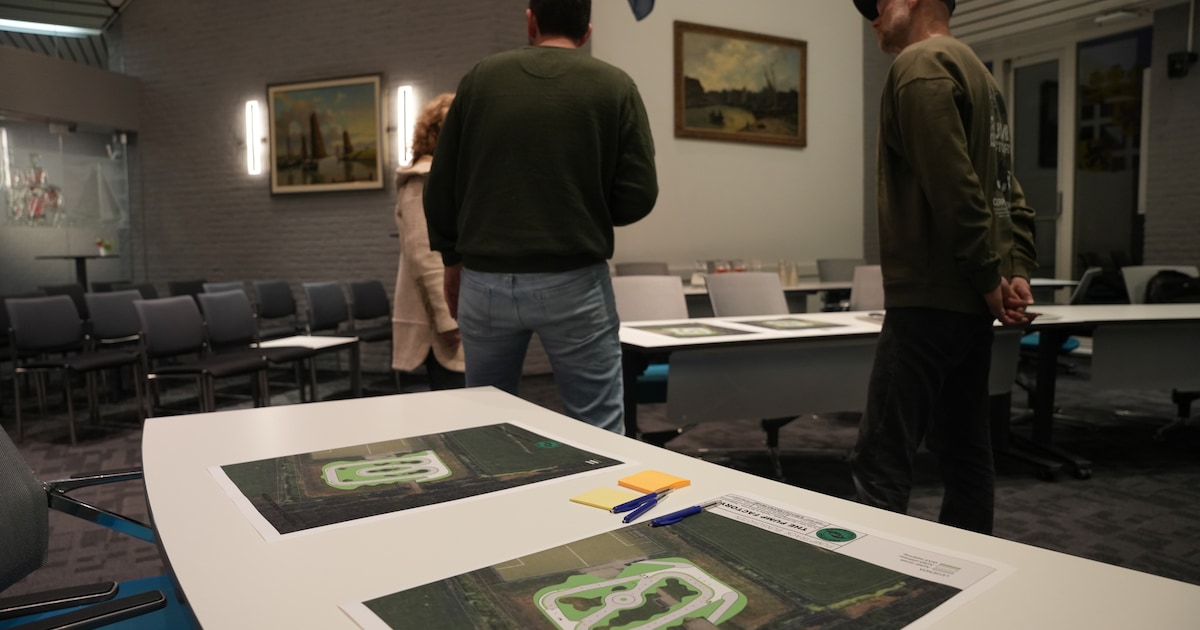 Twee ontwerpen voor nieuw pumptrack gepresenteerd in Bunschoten