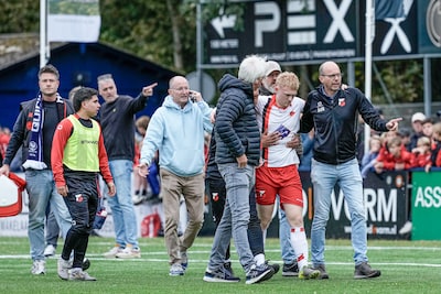 HBS-captain nog herstellende van hersenschudding in derby tegen Quick: ‘Stapje voor stapje’