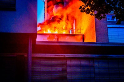 Zendmast Vodafone veroorzaakt brand op Arnhemse school