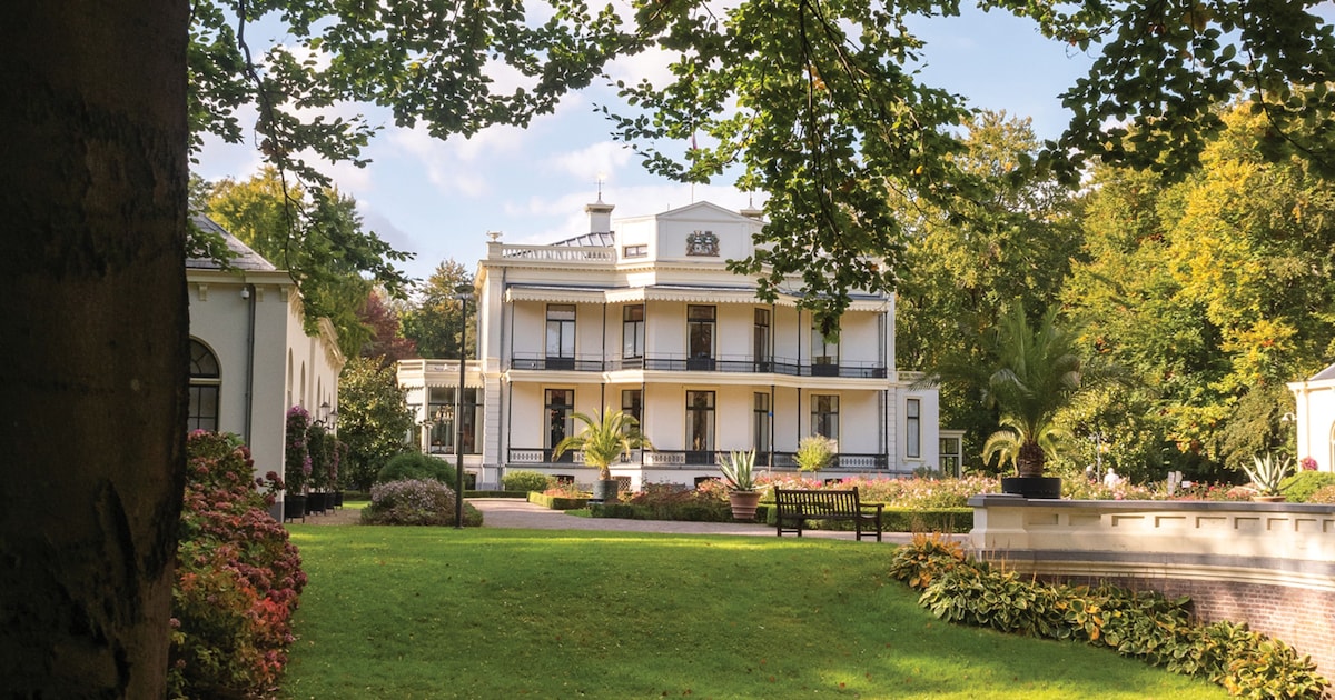 Kasteel de Vanenburg in Putten volgend weekend decor van kerstfair