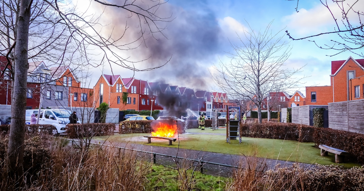 Brand in speeltuin bij Baak van Herkingen in Amersfoort