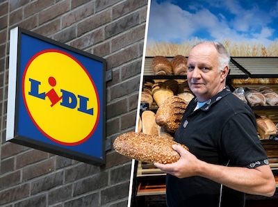 ‘Kleine’ bakker Robbert wint strijd tegen grote supermarkt Lidl: ‘Ik heb meteen het personeel gefeli