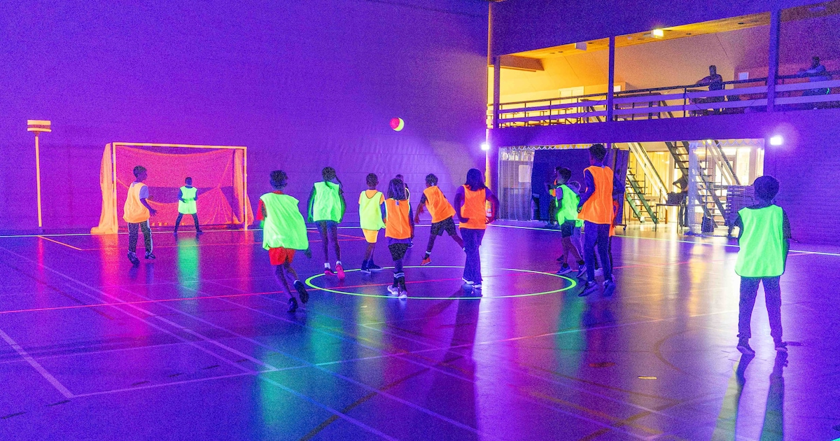 Glow in the dark games in Brunssum