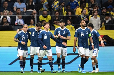 Oranje-opponent Zweden moet vroege achterstand repareren tegen Griekenland, Nygren schiet rakelings naast