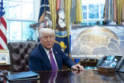 epa12120792-us-president-donald-j-trump-announces-he-has-selected-the-path-forward-for-his-ambitious-golden-dome-missile-defense-shield-in-the-oval-office-of-the-white-house-in-washington-dc-usa-20-may-2025-epa-chris-kleponis-pool