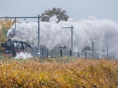 Treinspotters opgelet: deze bijzondere stoomlocomotief is vandaag te spotten
