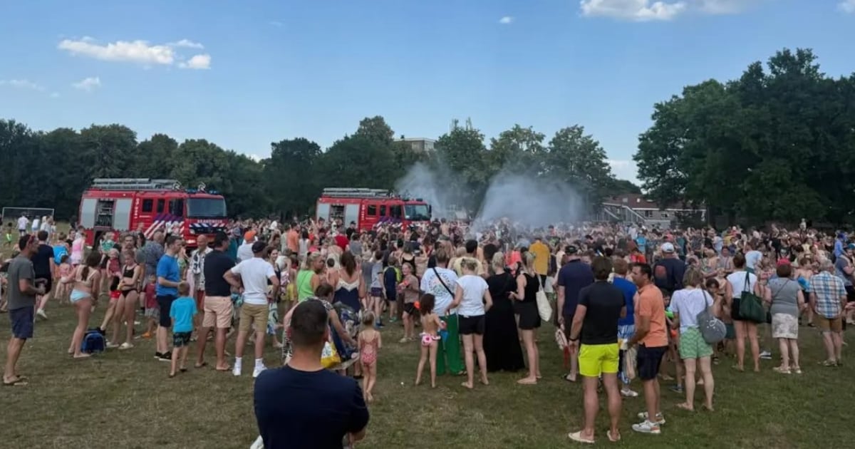 Brandweer organiseert watergevecht op De Soester Engh