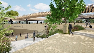 Major projects coming to Schipholweg Haarlem, info market at Olympia
