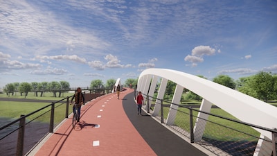 Salverda Bouw mag nieuwe fiets- en voetgangersbrug in Kampen realiseren