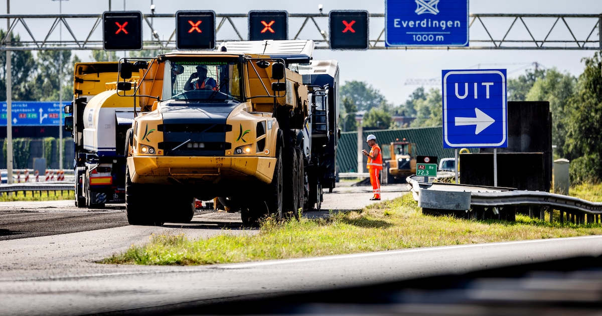 Onvrede over eerste weekend afsluitingen A2: ‘Onacceptabel’