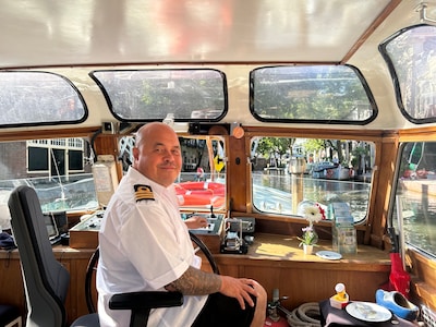 Zo is het om kapitein op een rondvaartboot in Utrecht te zijn